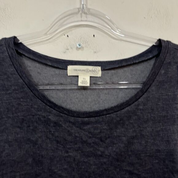 NWOT Treasure & Bond Sleeveless Ruched Side Dress Size XL - Picture 4 of 5